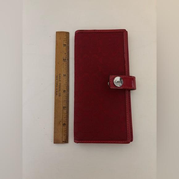 Coach Red Wallet - Picture 13 of 14